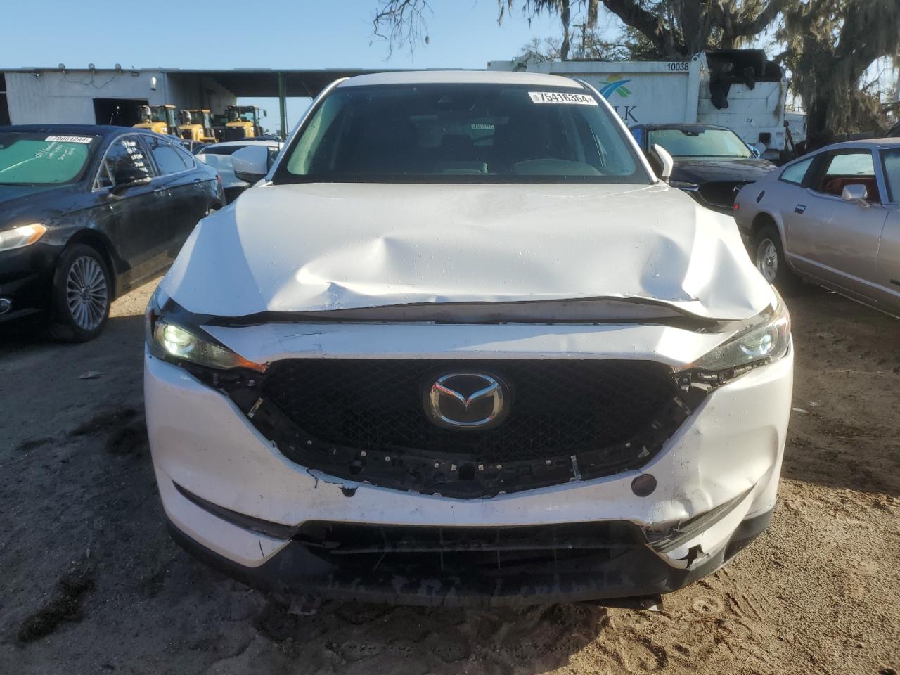 2019 Mazda CX-5 VIN JM3KFACM4K1661546 Copart auction photo, front end damage thumbnail 5