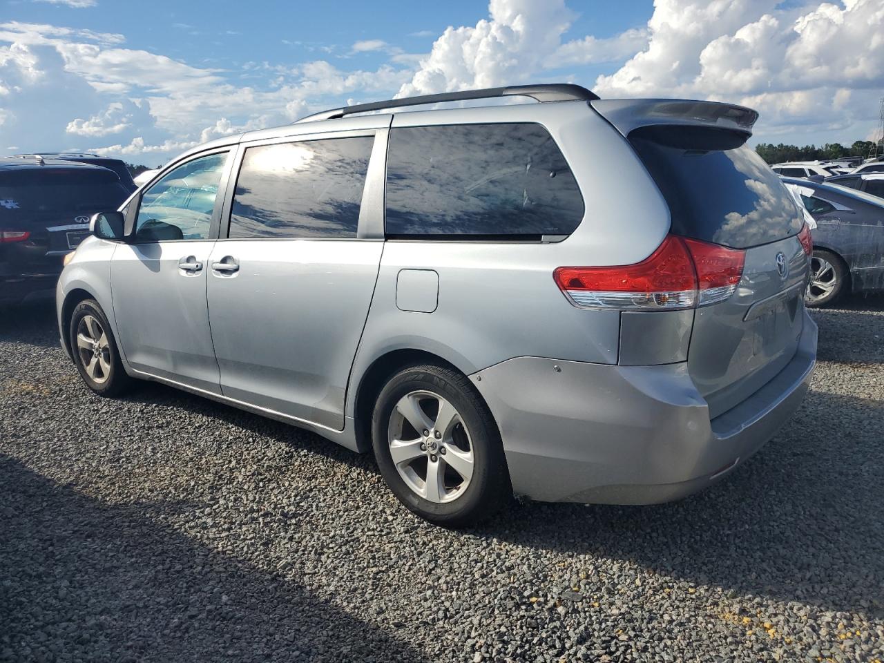 2014 Toyota Sienna VIN 5TDKK3DC7ES413059 Copart auction photo, water/flood damage thumbnail 2