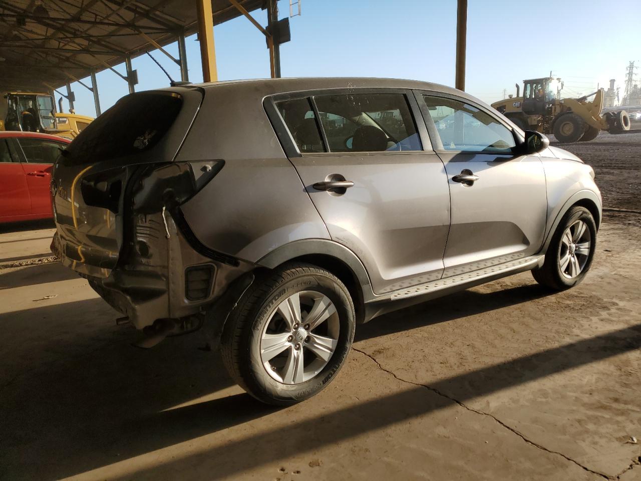 2012 KIA Sportage VIN KNDPB3A20C7322451 Copart auction photo, rear end damage thumbnail 3
