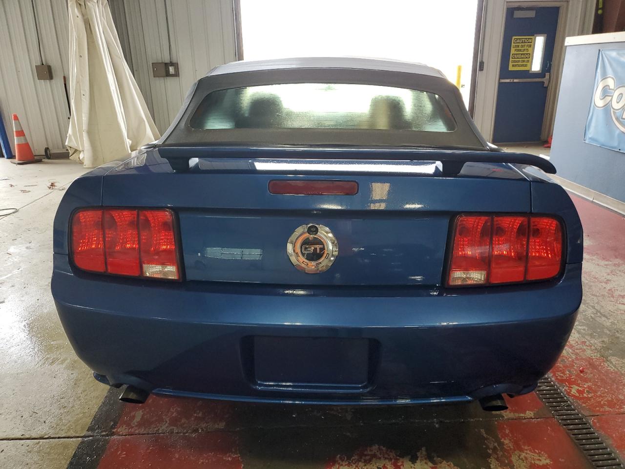 2007 Ford Mustang VIN 1ZVFT85H875269047 Copart auction photo, side damage thumbnail 6
