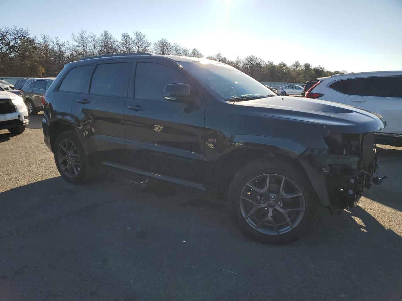 2020 Jeep Grand Cherokee VIN 1C4RJFBG5LC176191 Copart auction photo, front end / minor dent/scratches damage thumbnail 4