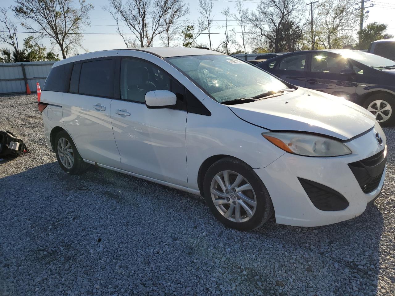 2012 Mazda 5 VIN JM1CW2BL7C0109803 Copart auction photo, front end damage thumbnail 4