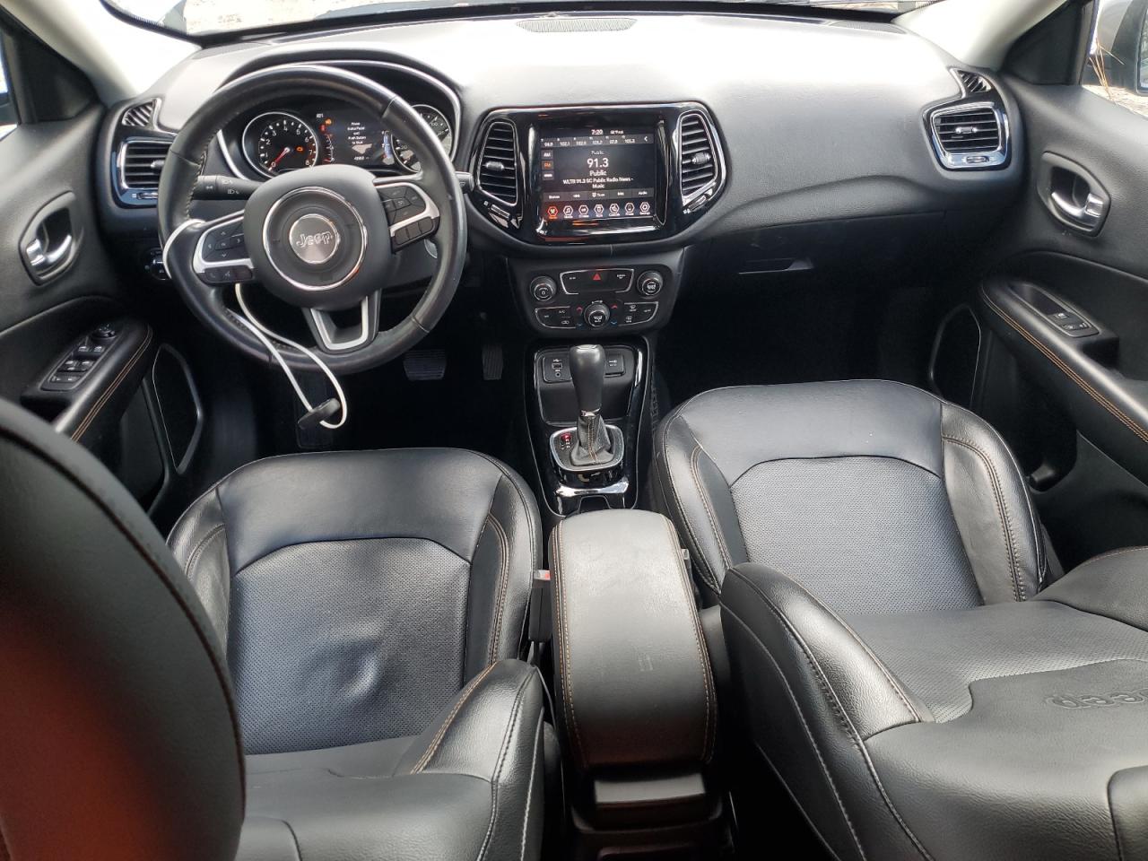 2020 Jeep Compass VIN 3C4NJCCB8LT108181 Copart auction photo, water/flood damage thumbnail 8