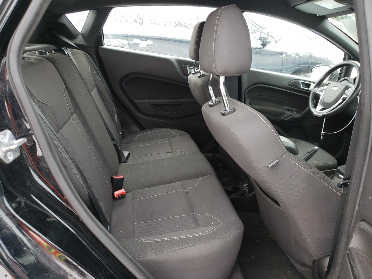 2017 Ford Fiesta VIN 3FADP4GX1HM144209 Copart auction photo, front end / top/roof damage thumbnail 11