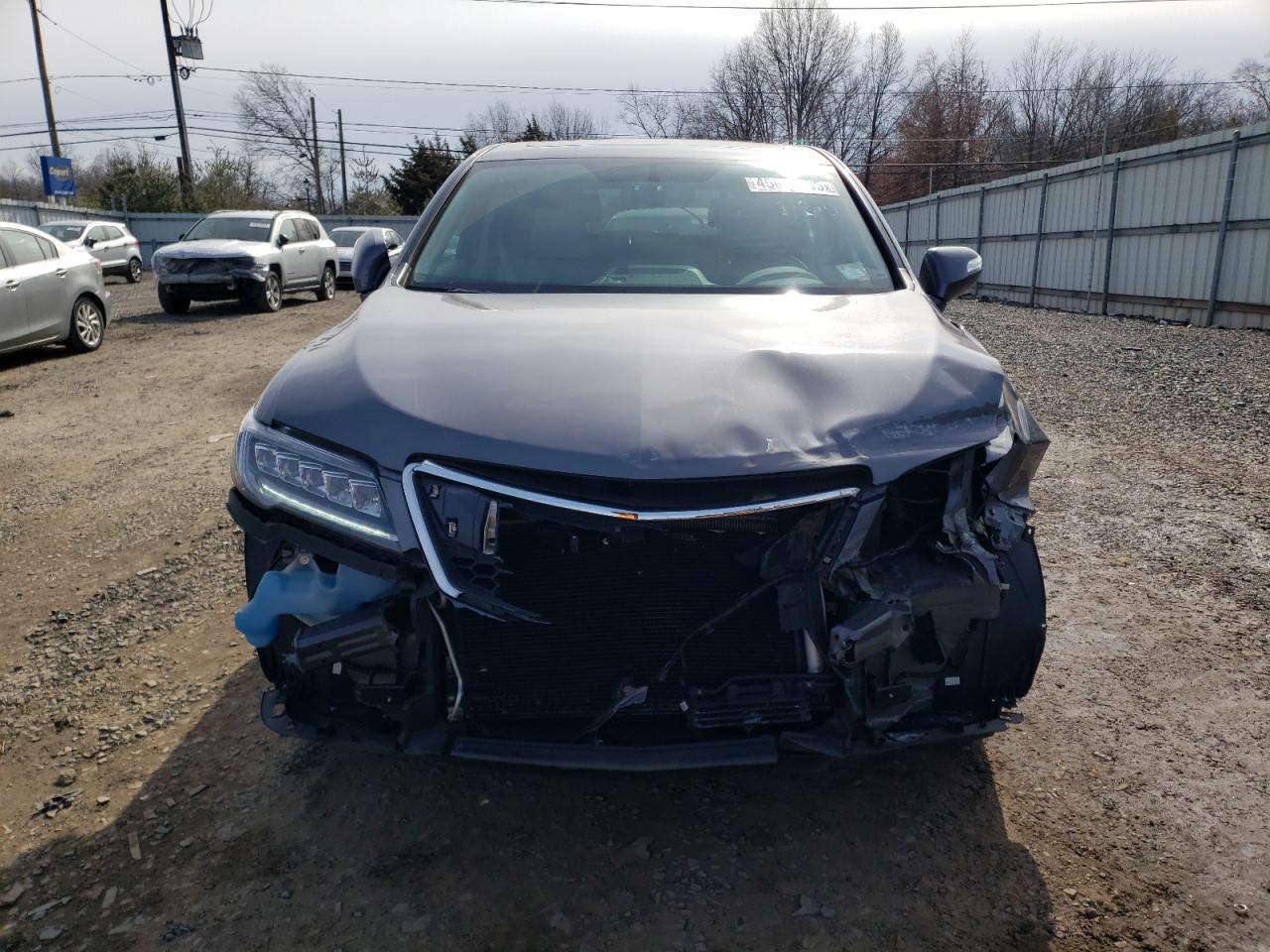 2018 Acura RDX VIN 5J8TB4H55JL027498 Copart auction photo, front end damage thumbnail 5