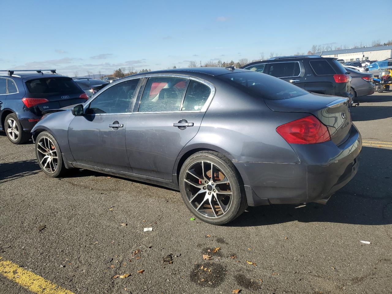 2009 Infiniti G VIN JNKCV61F19M355946 Copart auction photo, front end damage thumbnail 2