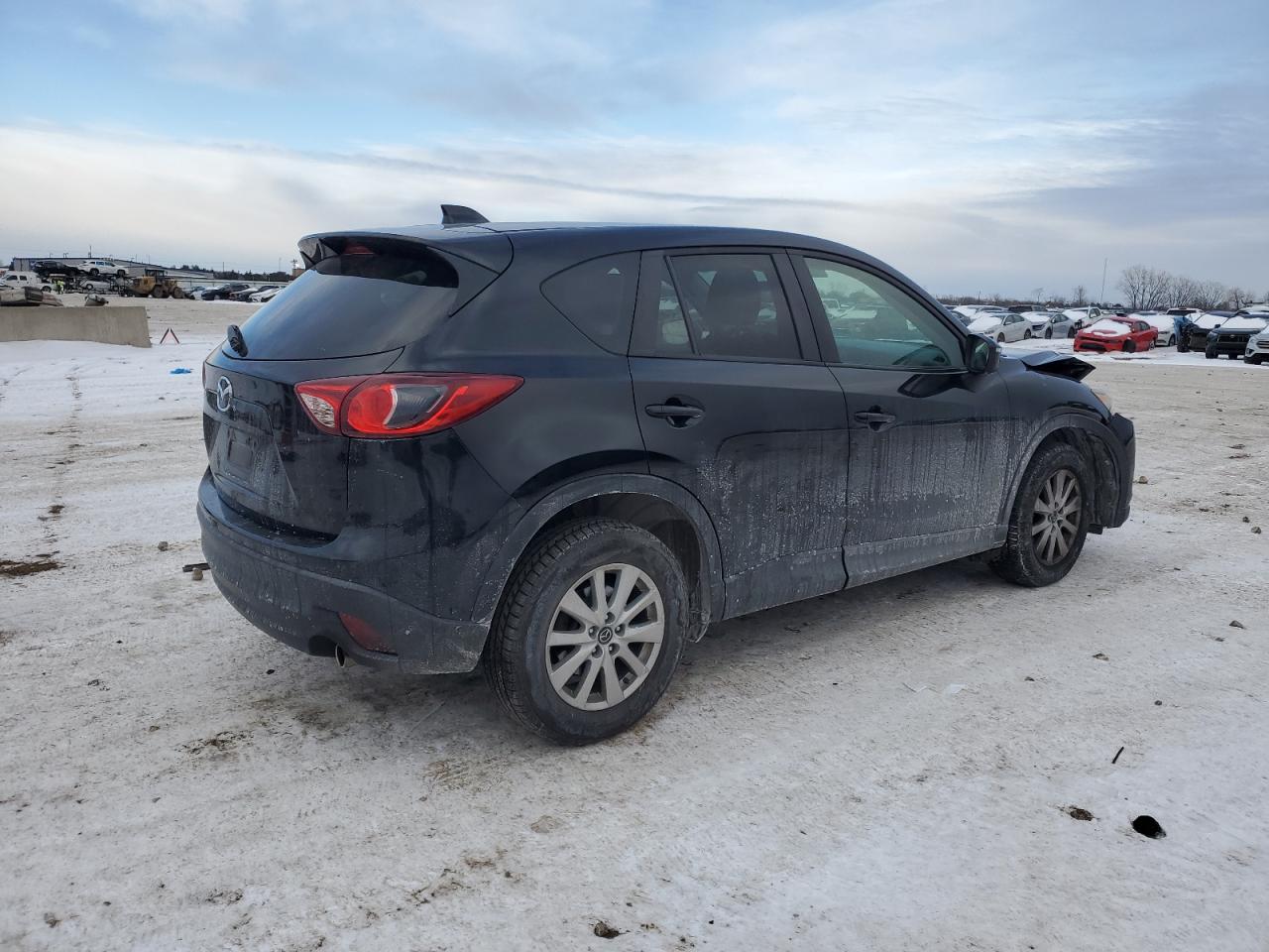 2015 Mazda CX-5 VIN JM3KE4CY1F0526043 Copart auction photo, front end damage thumbnail 3