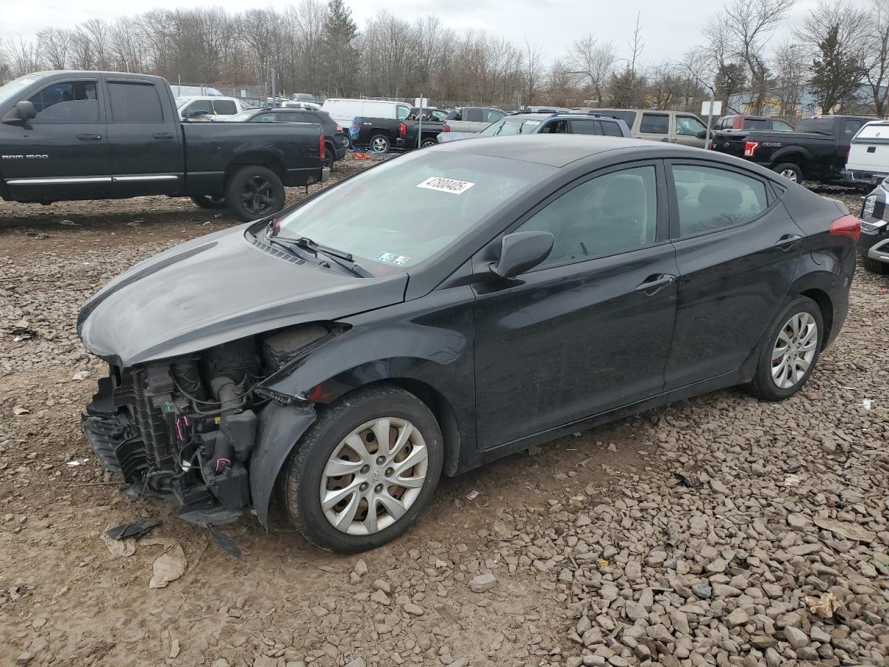 2012 Hyundai Elantra VIN KMHDH4AE9CU403415