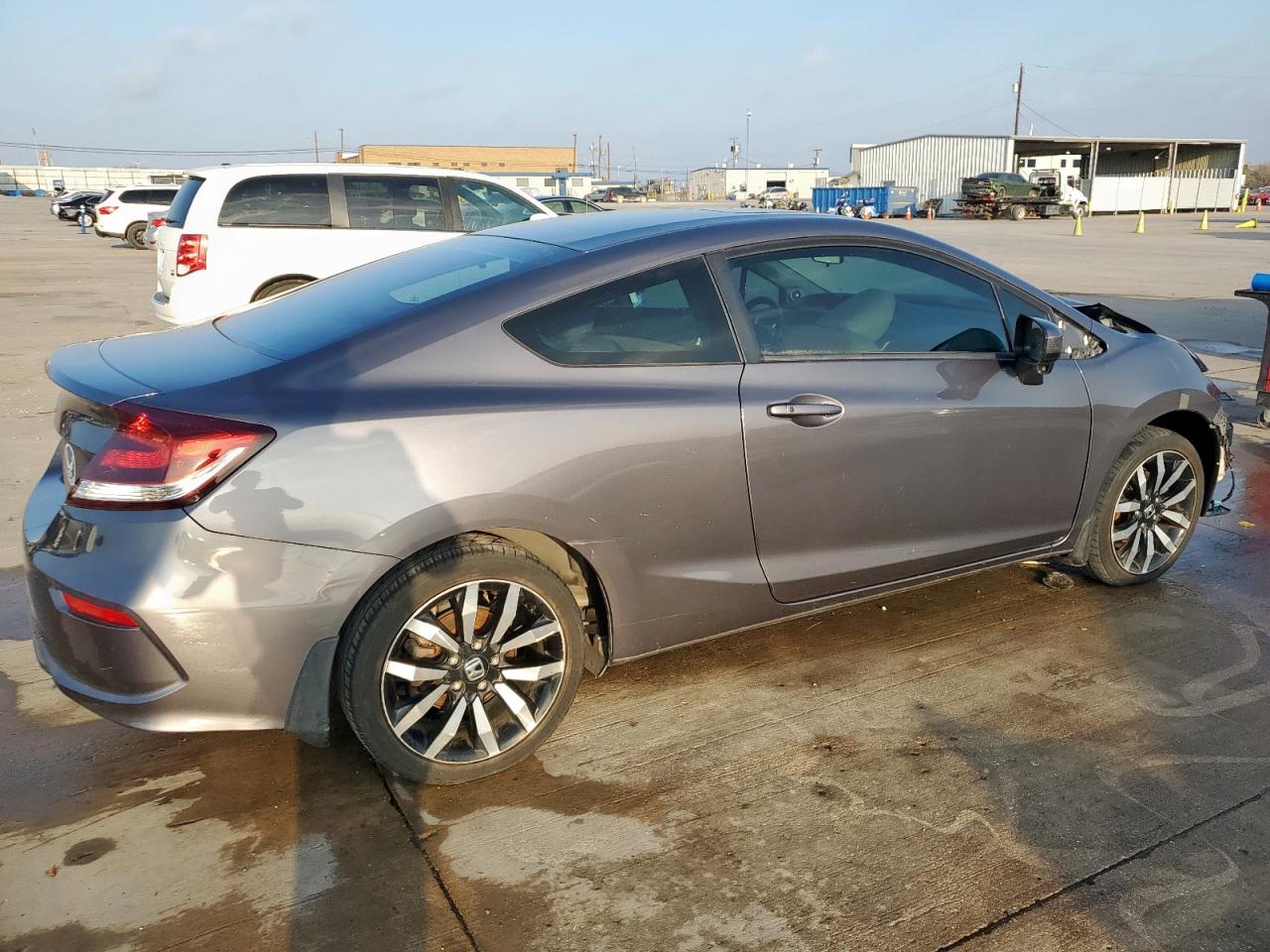2014 Honda Civic VIN 2HGFG3B04EH523403 Copart auction photo, front end damage thumbnail 3