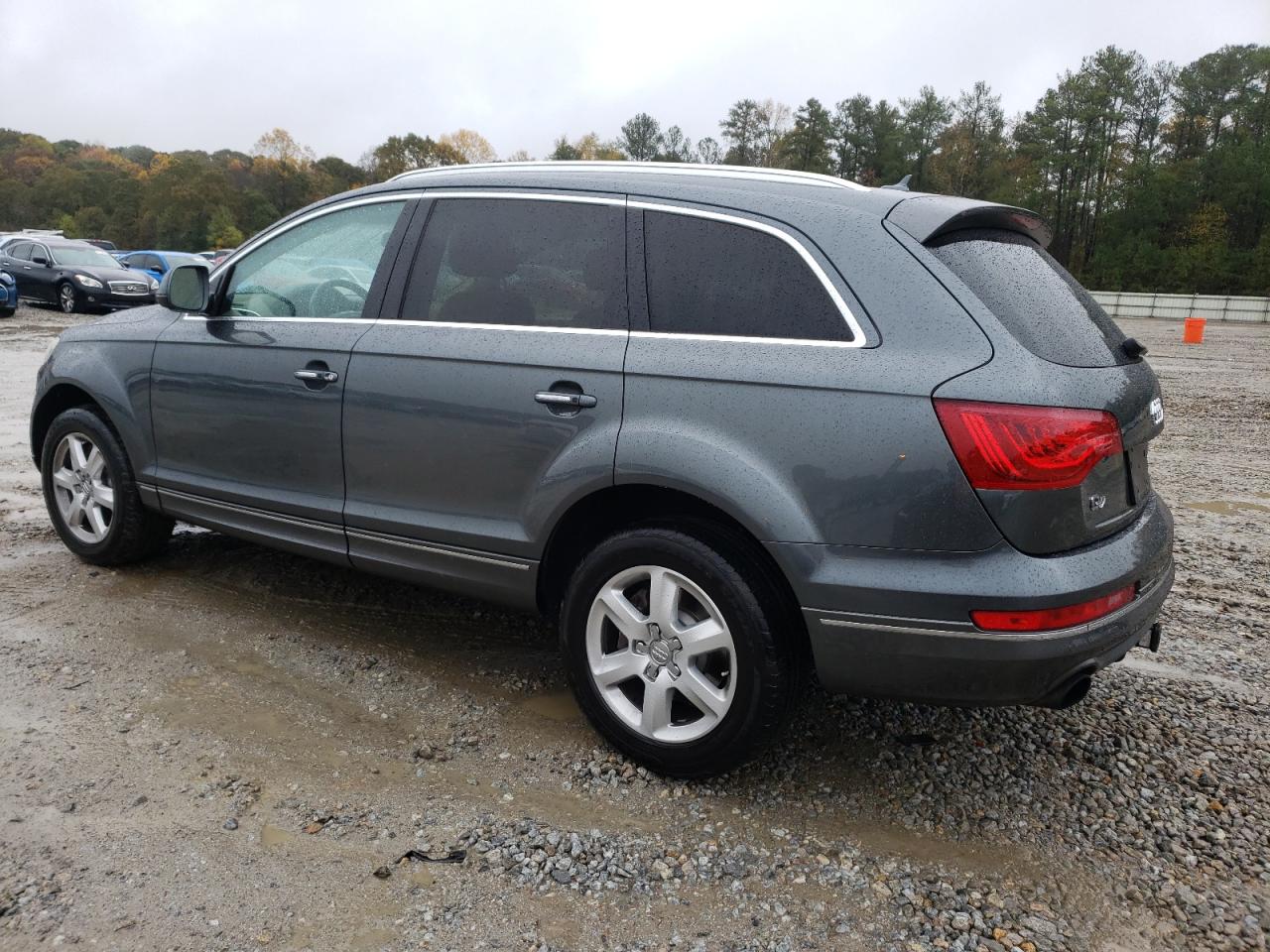2015 Audi Q7 VIN WA1LGAFE2FD018626 Copart auction photo, side damage thumbnail 2