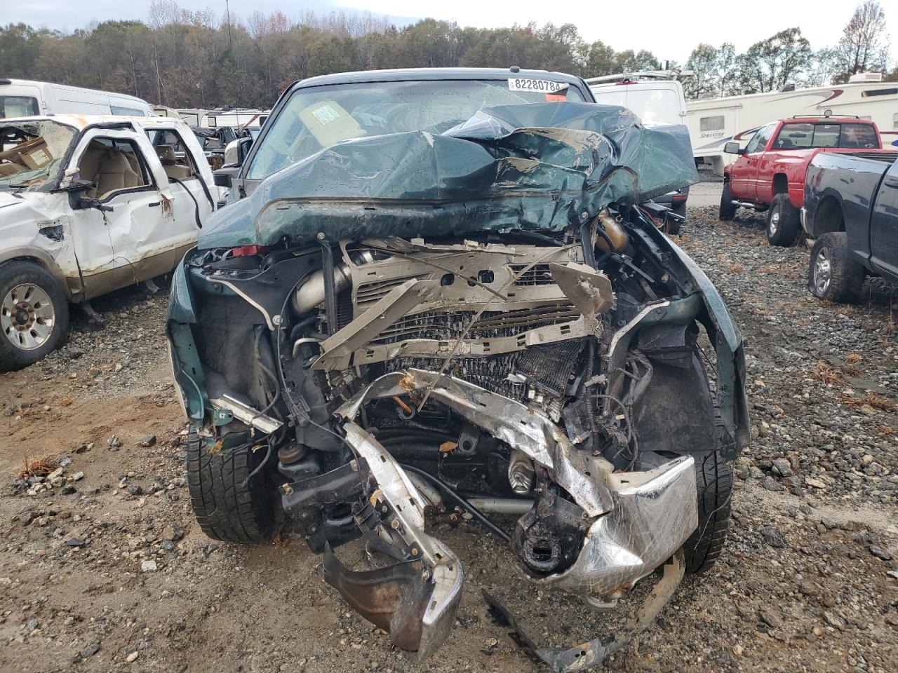 2008 Ford F250 VIN 1FTSX21R48EB09816 Copart auction photo, front end / rear end damage thumbnail 5