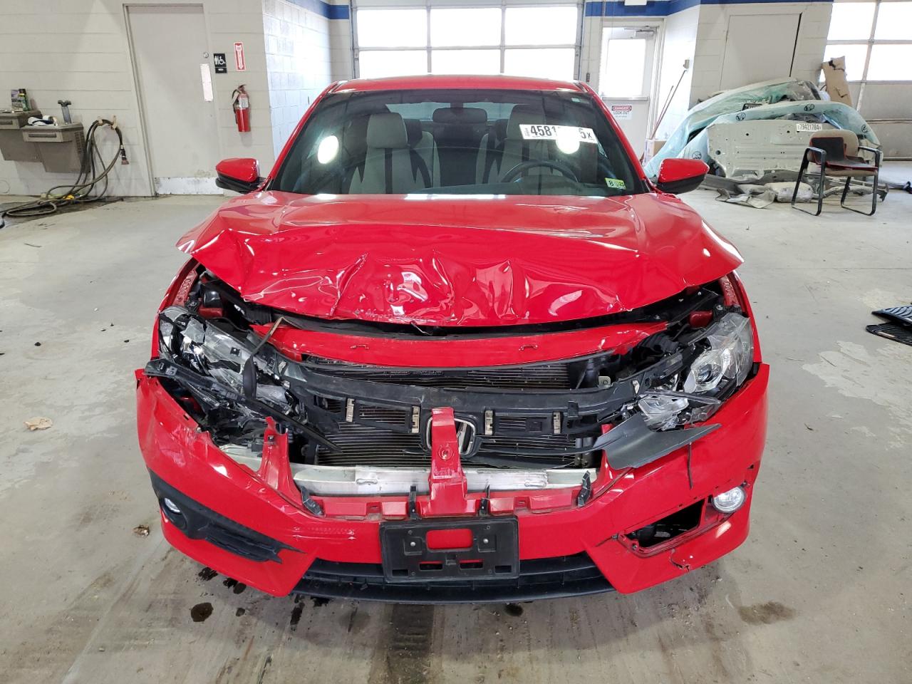 2017 Honda Civic VIN 2HGFC3B3XHH358001 Copart auction photo, front end / undercarriage damage thumbnail 5