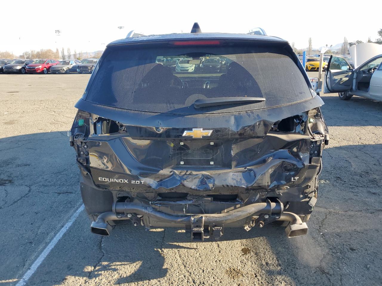 2020 Chevrolet Equinox VIN 2GNAXLEX7L6234596 Copart auction photo, all over damage thumbnail 6
