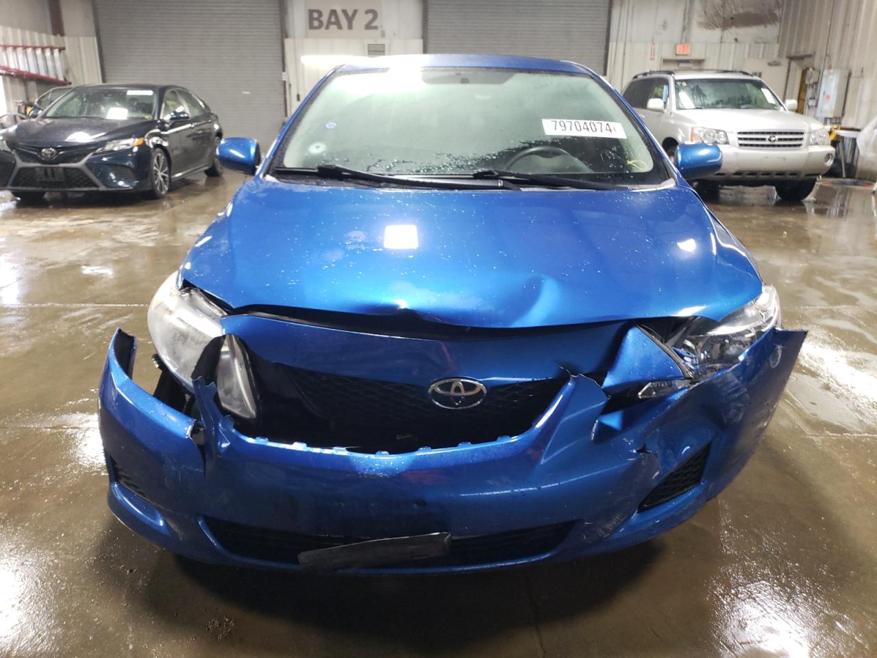 2009 Toyota Corolla VIN 1NXBU40E59Z137503 Copart auction photo, front end damage thumbnail 5
