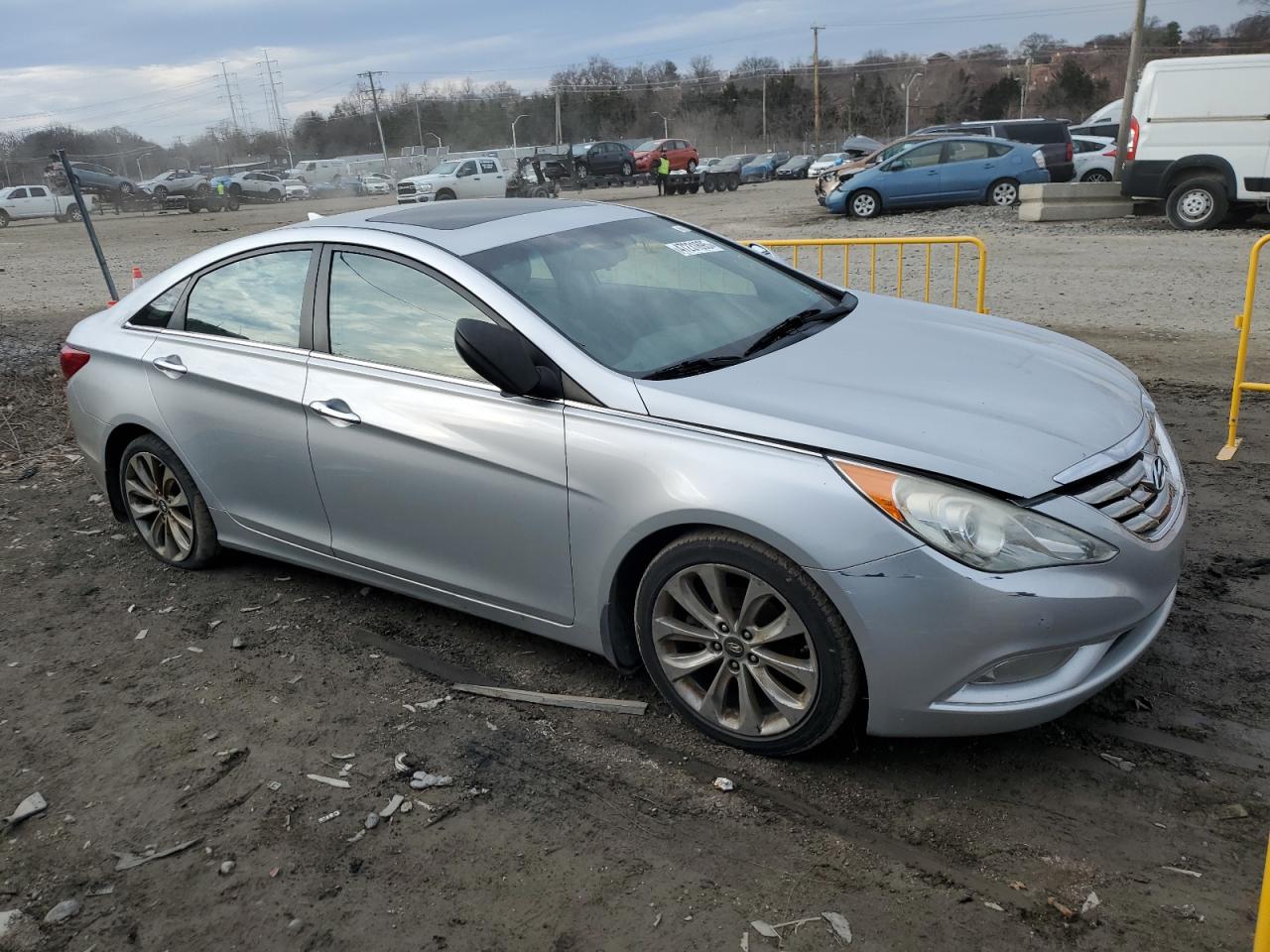 2012 Hyundai Sonata VIN 5NPEC4ACXCH372739 Copart auction photo, normal wear damage thumbnail 4