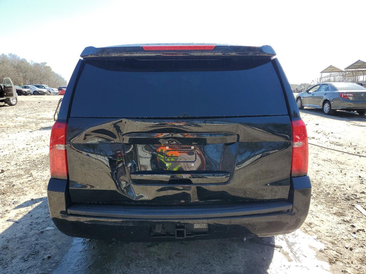 2018 Chevrolet Tahoe VIN 1GNLCDEC6JR271180 Copart auction photo, rear end / front end damage thumbnail 6