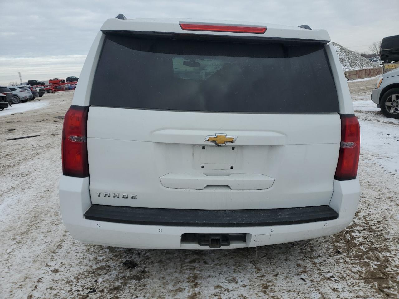 2016 Chevrolet Tahoe VIN 1GNSKAKC7GR475559 Copart auction photo, all over damage thumbnail 6