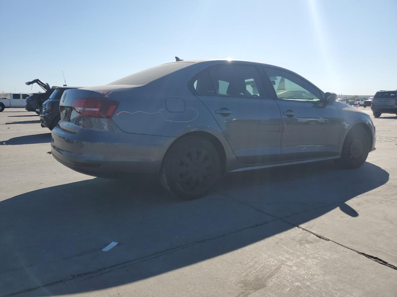 2016 Volkswagen Jetta VIN 3VW267AJ4GM405936 Copart auction photo, side damage thumbnail 3