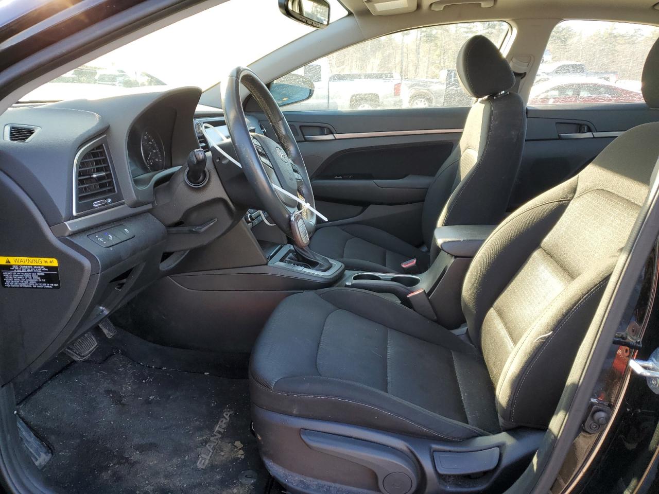 2018 Hyundai Elantra VIN 5NPD84LF6JH345071 Copart auction photo, front end damage thumbnail 7