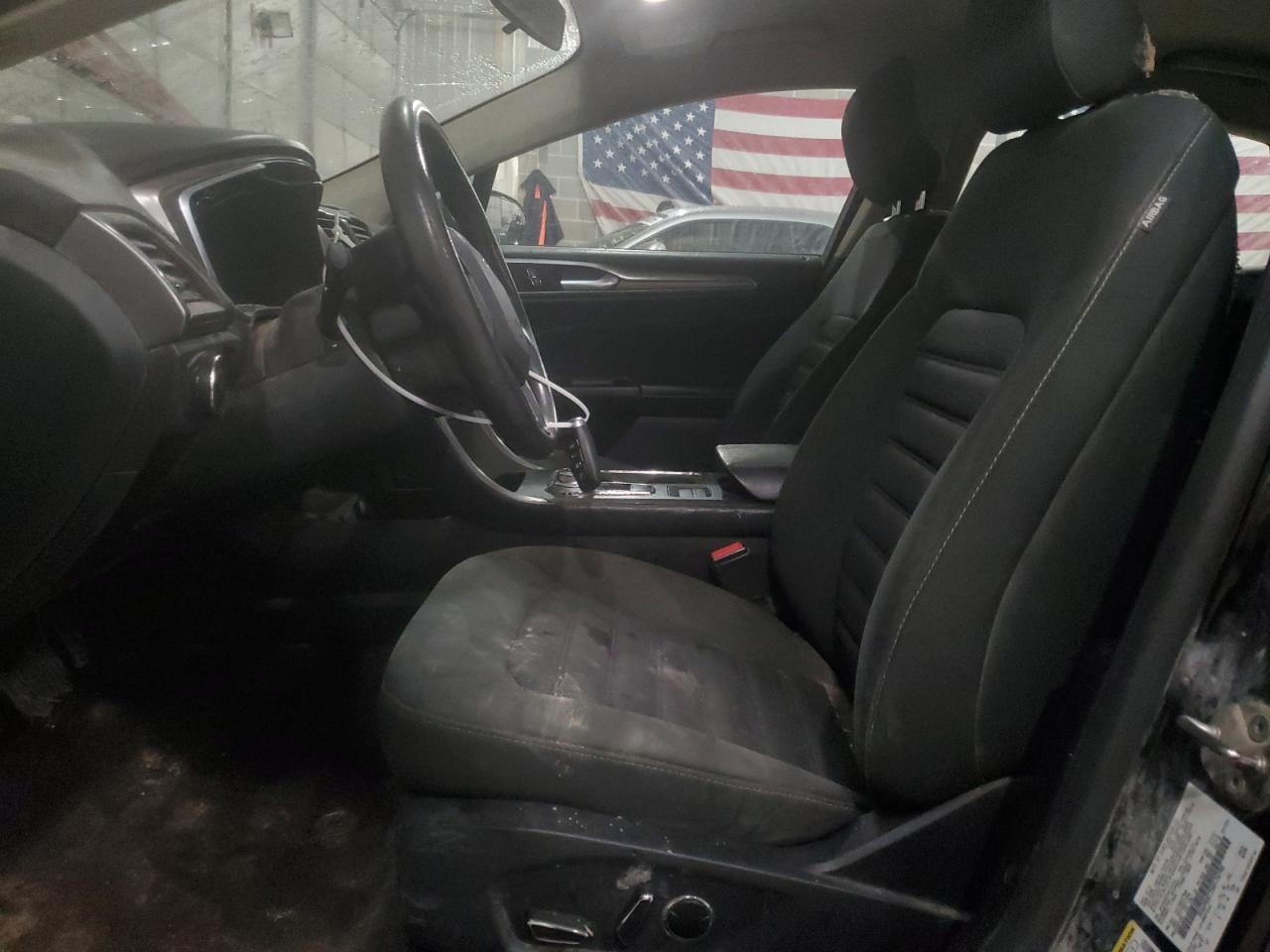 2017 Ford Fusion VIN 3FA6P0H72HR170790 Copart auction photo, front end / rear end damage thumbnail 7