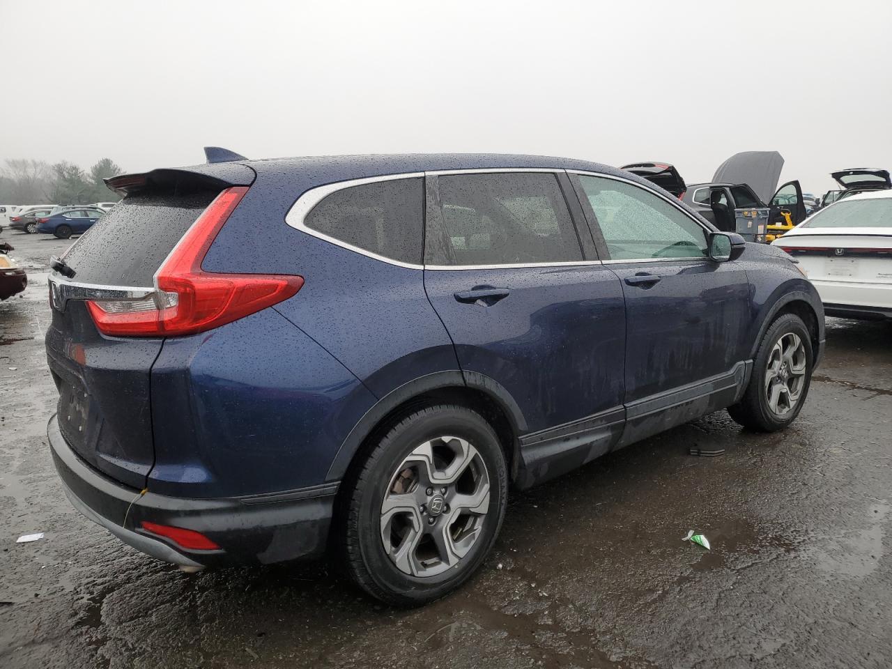 2017 Honda CR-V VIN 2HKRW1H58HH511997 Copart auction photo, side damage thumbnail 3