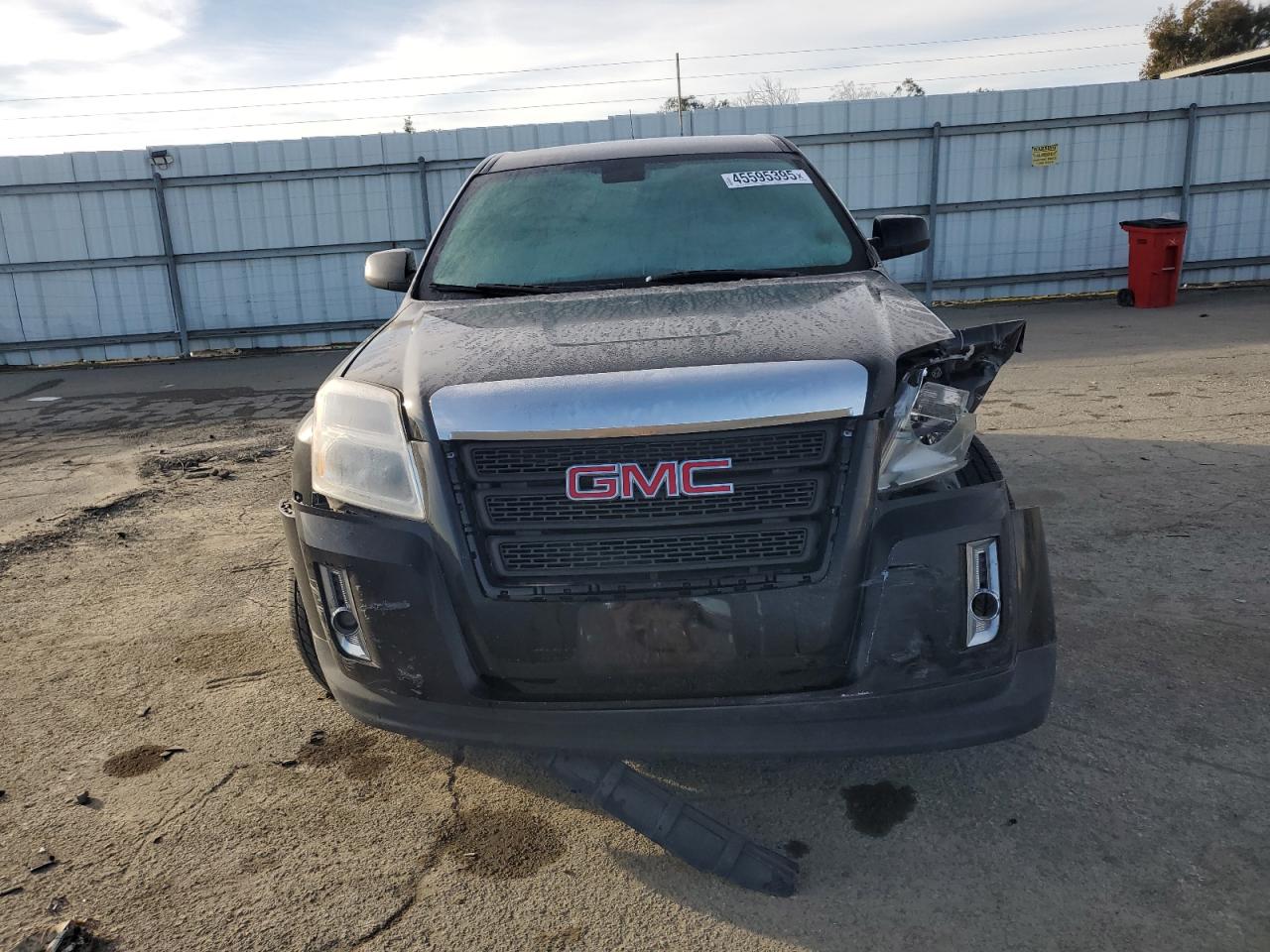 2011 GMC Terrain VIN 2CTALMEC6B6418762 Copart auction photo, front end damage thumbnail 5