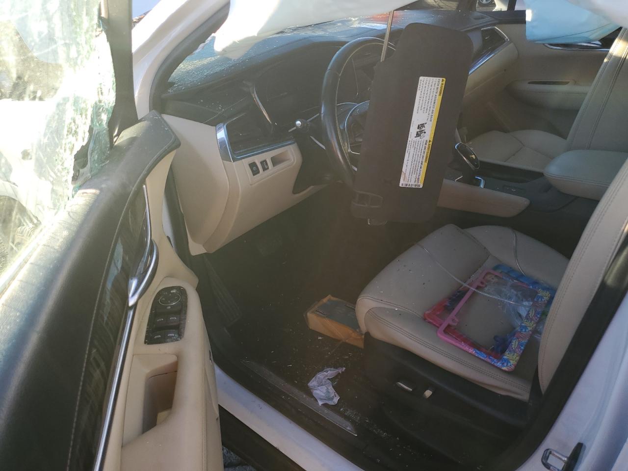 2017 Cadillac XT5 VIN 1GYKNARSXHZ117459 Copart auction photo, all over / top/roof damage thumbnail 8