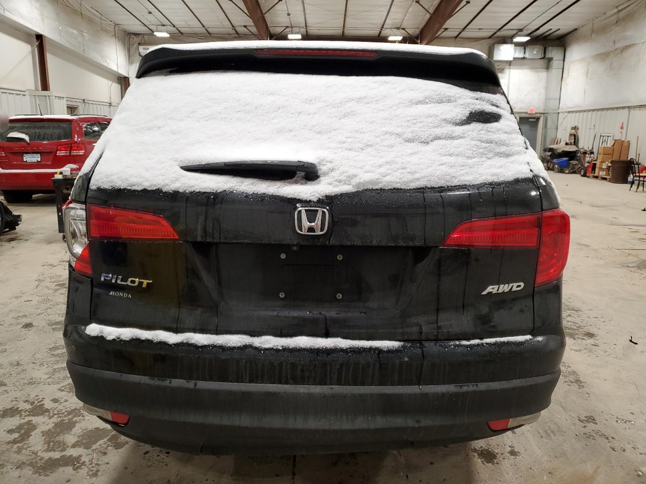 2017 Honda Pilot VIN 5FNYF6H19HB088464 Copart auction photo, rear end damage thumbnail 6