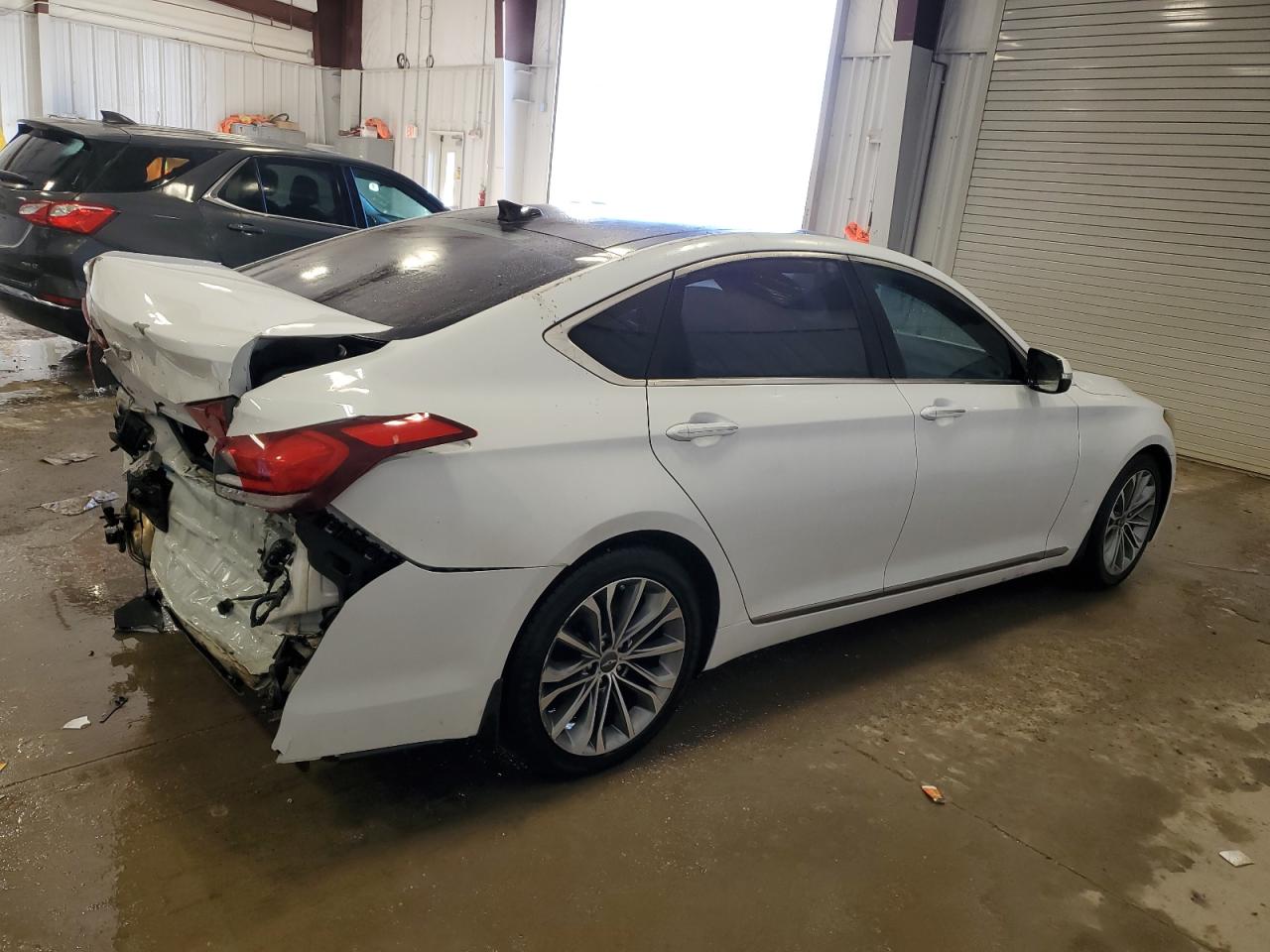 2015 Hyundai Genesis VIN KMHGN4JE2FU094252 Copart auction photo, rear end damage thumbnail 3