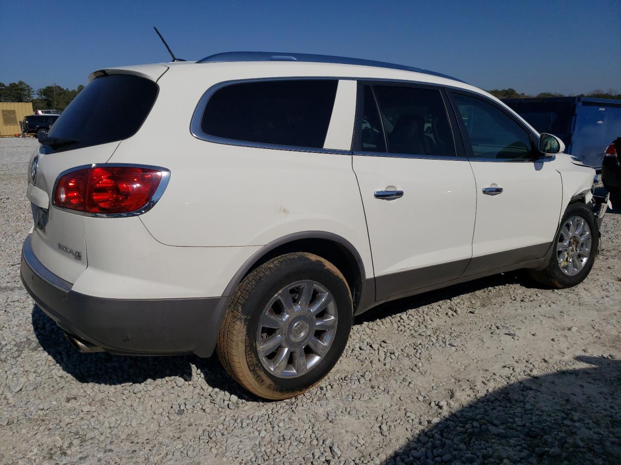 2012 Buick Enclave VIN 5GAKVCED6CJ422958 Copart auction photo, front end / minor dent/scratches damage thumbnail 3