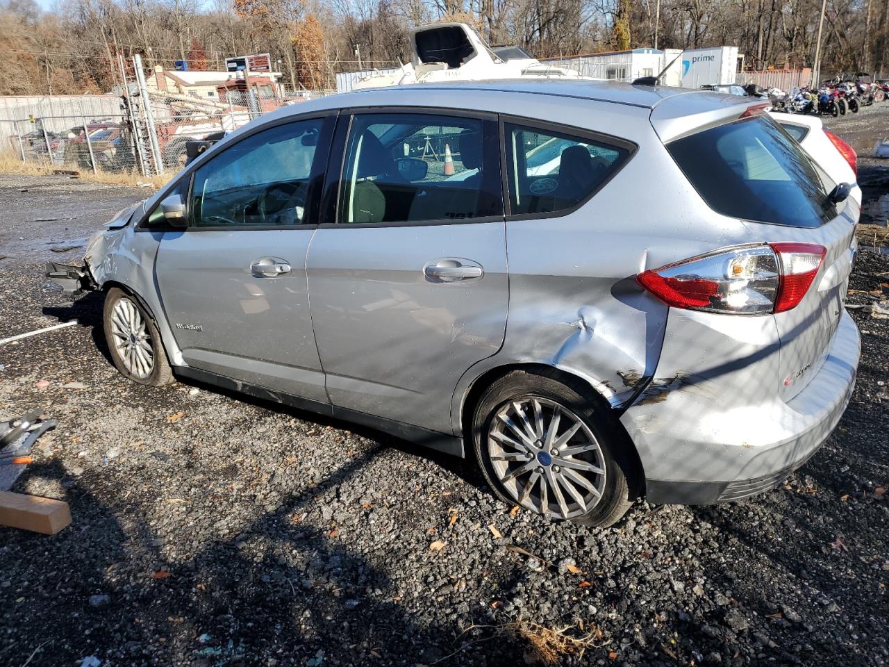 2013 Ford C-MAX VIN 1FADP5AU0DL533309 Copart auction photo, front end / rear end damage thumbnail 2