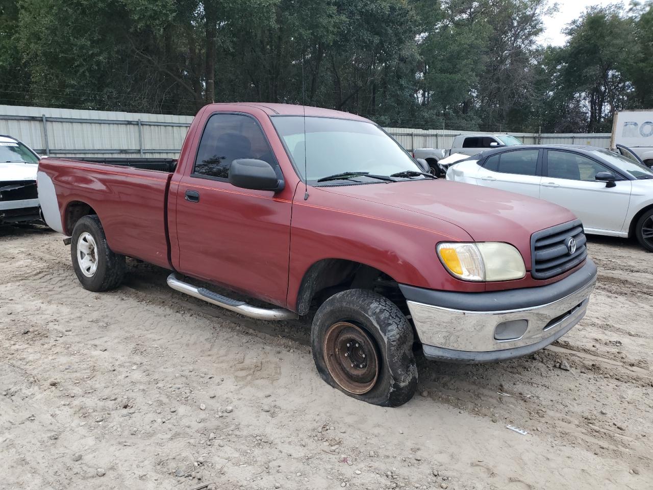 2001 Toyota Tundra VIN 5TBJN32141S208323 Copart auction photo, front end damage thumbnail 4