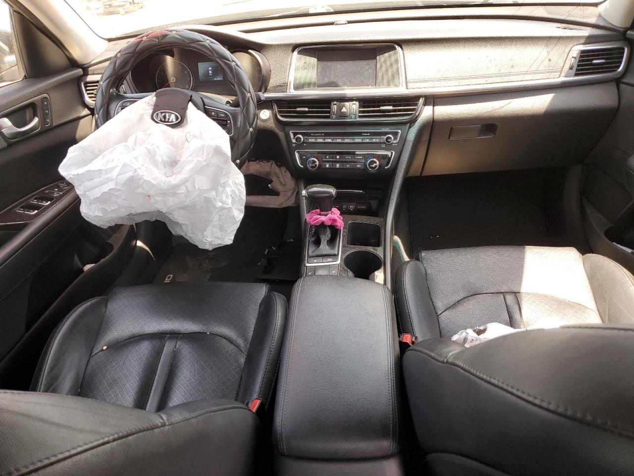 2017 KIA Optima VIN 5XXGU4L33HG137203 Copart auction photo, front end damage thumbnail 8