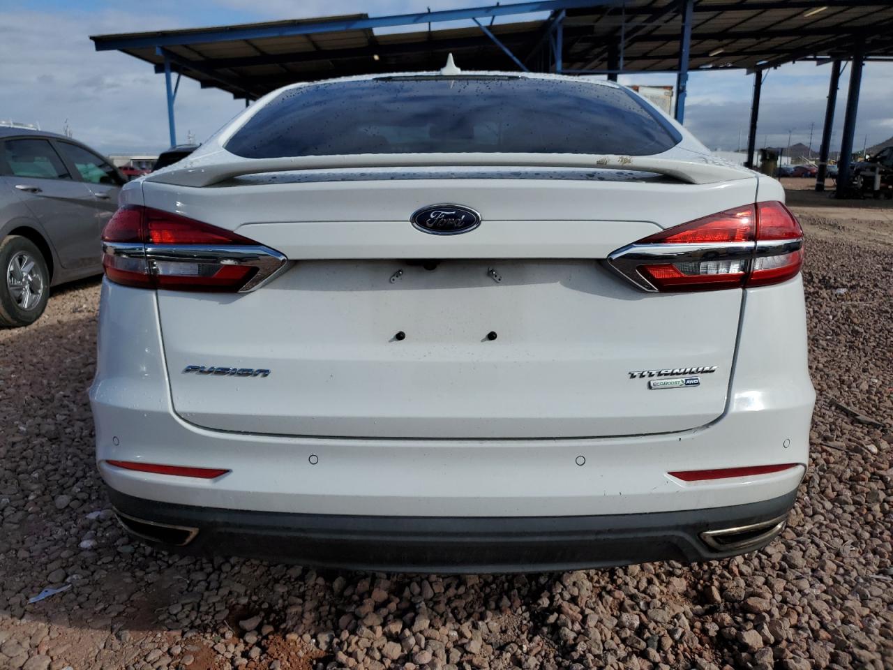 2020 Ford Fusion VIN 3FA6P0D96LR194316 Copart auction photo, front end damage thumbnail 6