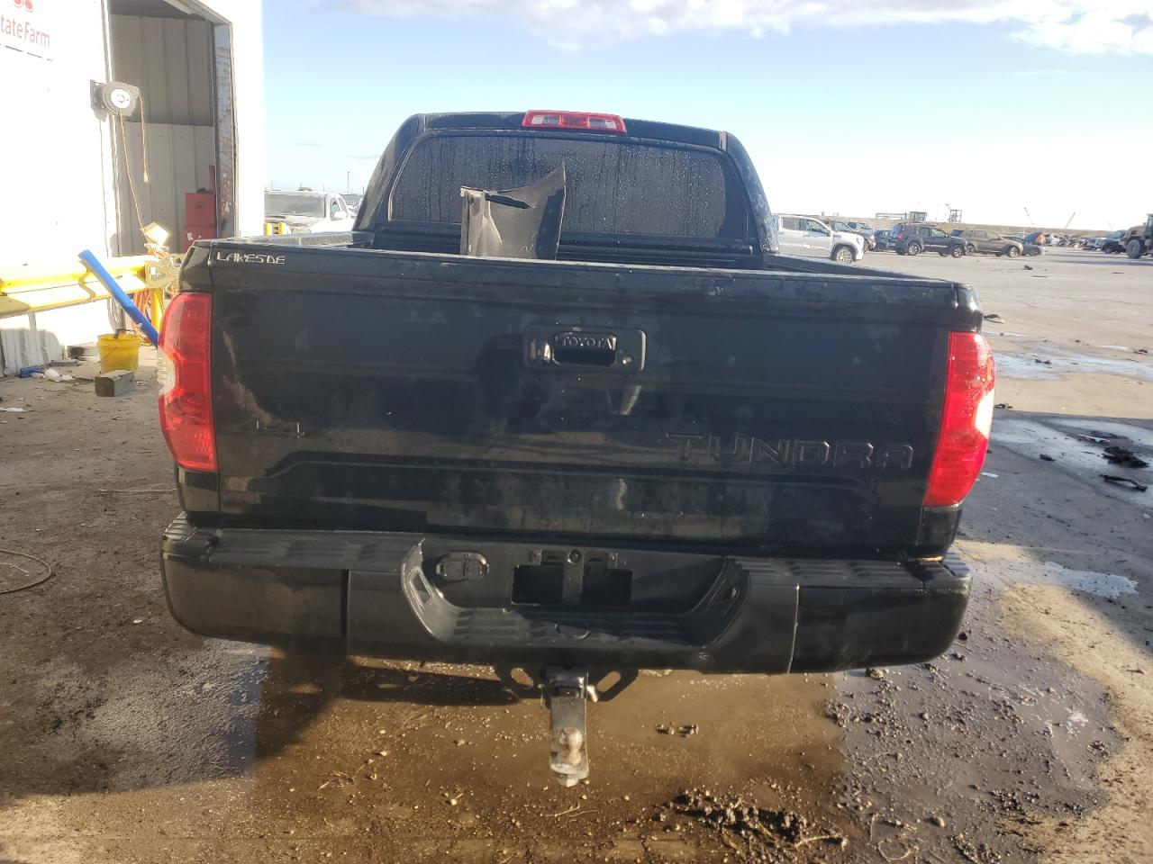 2019 Toyota Tundra VIN 5TFDY5F16KX812047 Copart auction photo, front end / side damage thumbnail 6