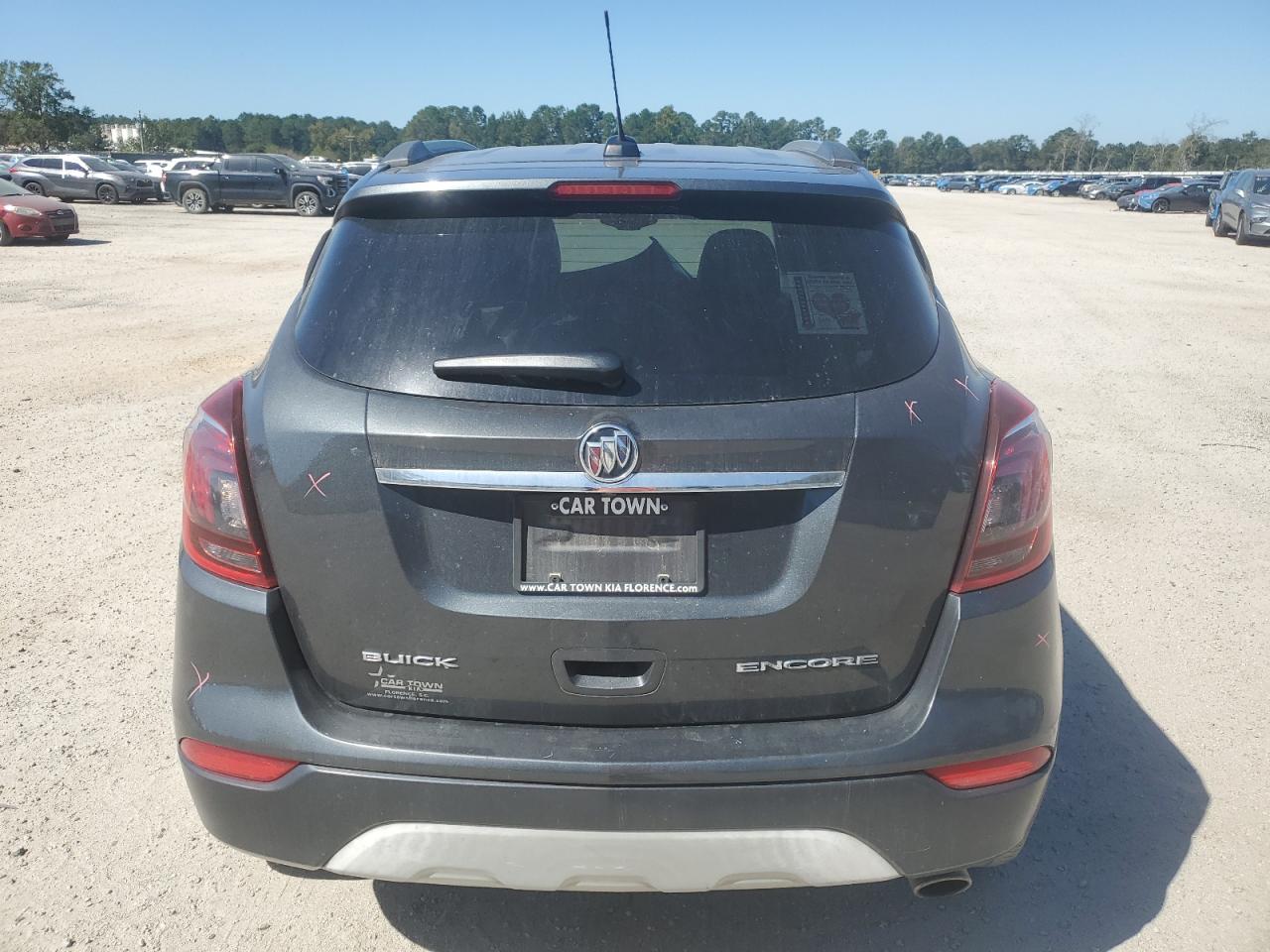 2017 Buick Encore VIN KL4CJCSB0HB045377 Copart auction photo, front end / minor dent/scratches damage thumbnail 6