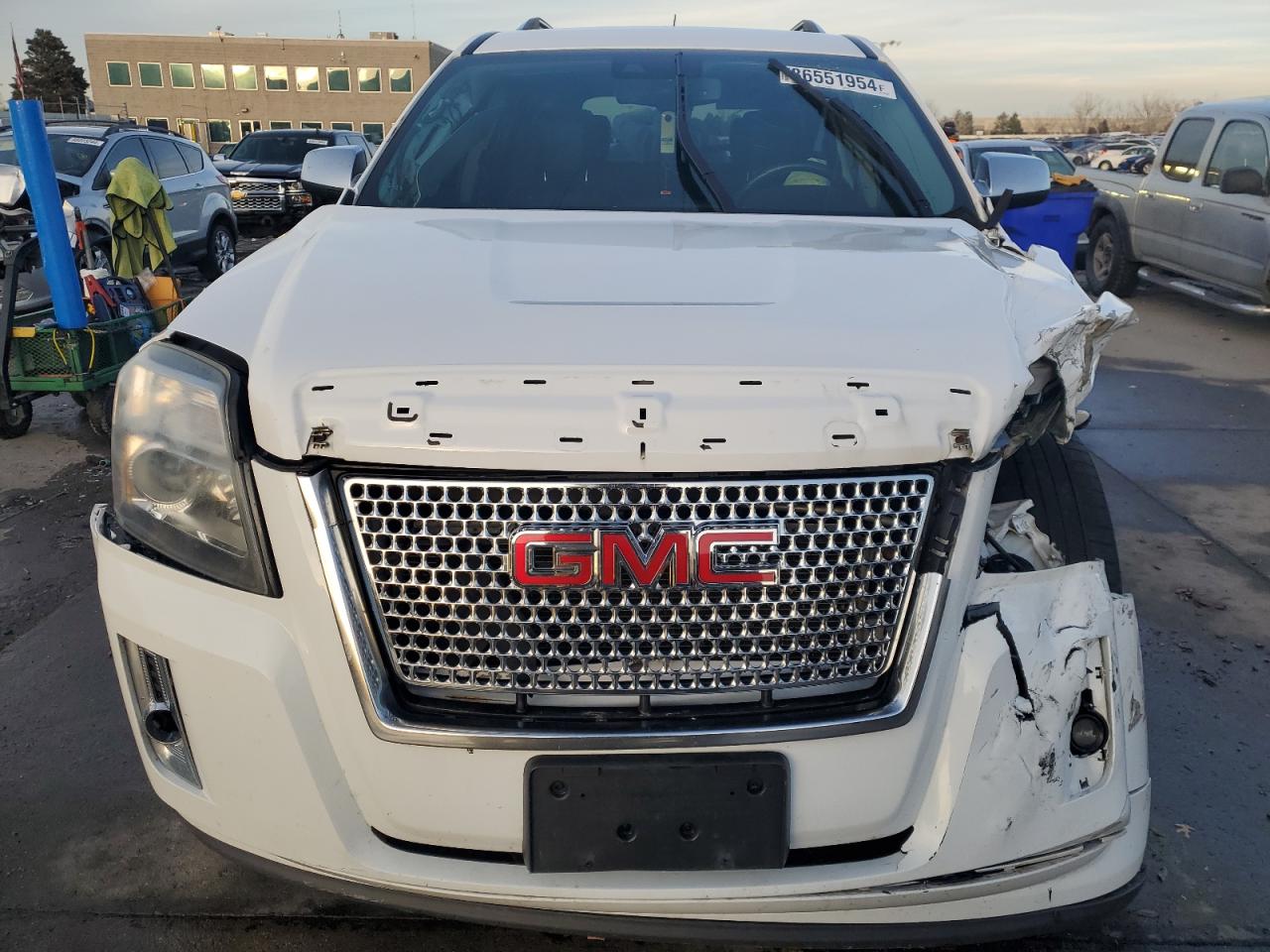 2014 GMC Terrain VIN 2GKFLZEK1E6224252 Copart auction photo, front end damage thumbnail 5