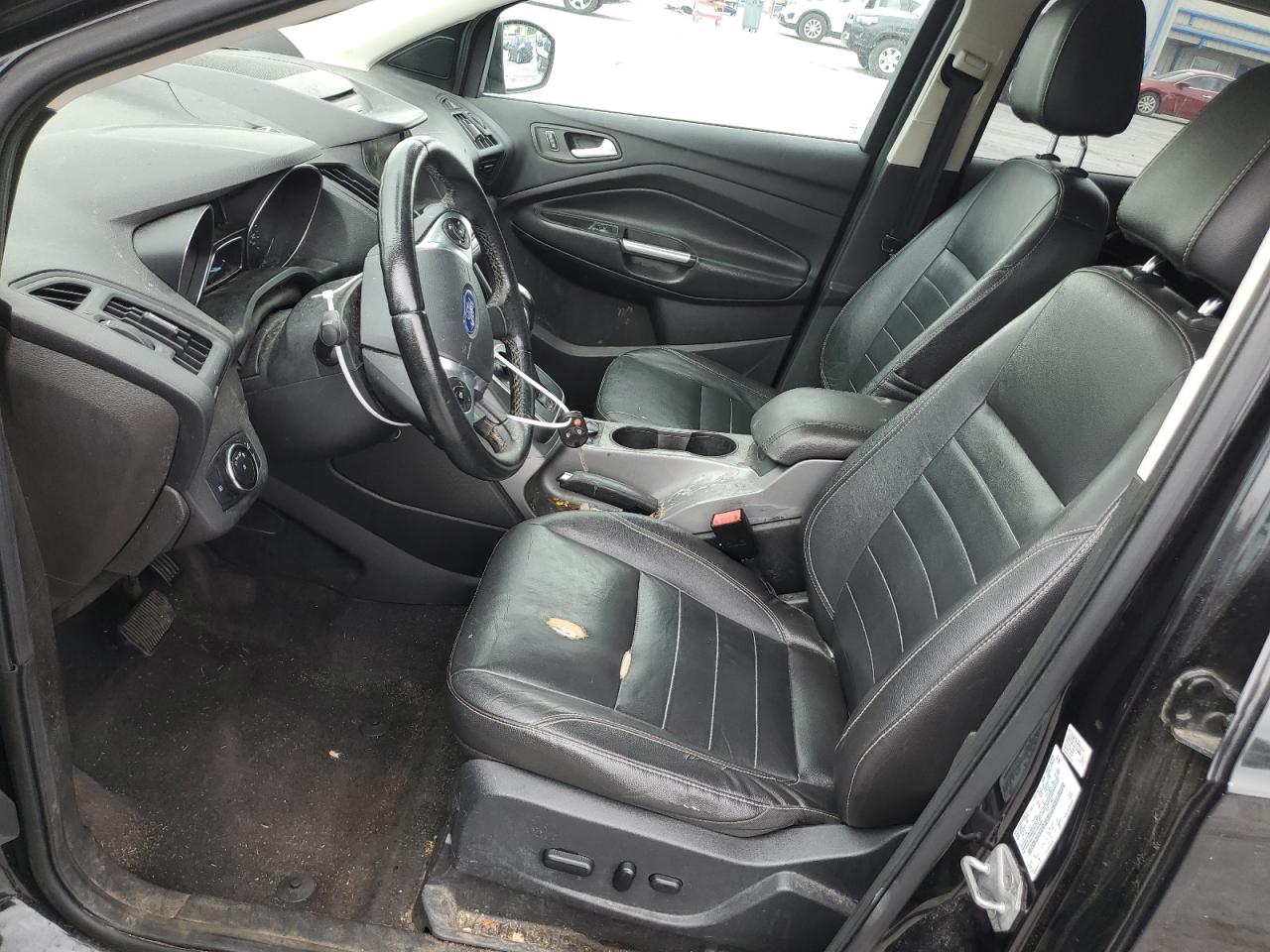 2014 Ford Escape VIN 1FMCU0GX4EUA83268 Copart auction photo, mechanical / front end damage thumbnail 7