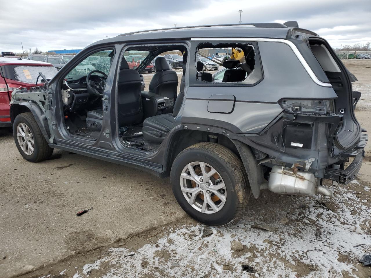 2021 Jeep Grand Cherokee VIN 1C4RJKBG2M8174797 Copart auction photo, stripped damage thumbnail 2