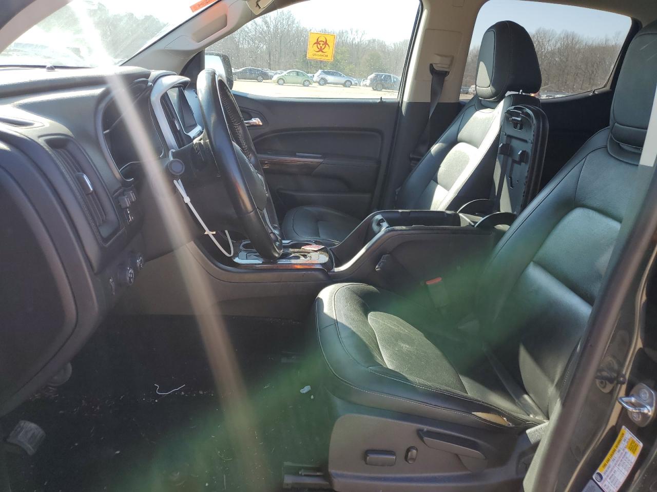 2017 GMC Canyon VIN 1GTG6DEN9H1166385 Copart auction photo, rear end / front end damage thumbnail 7