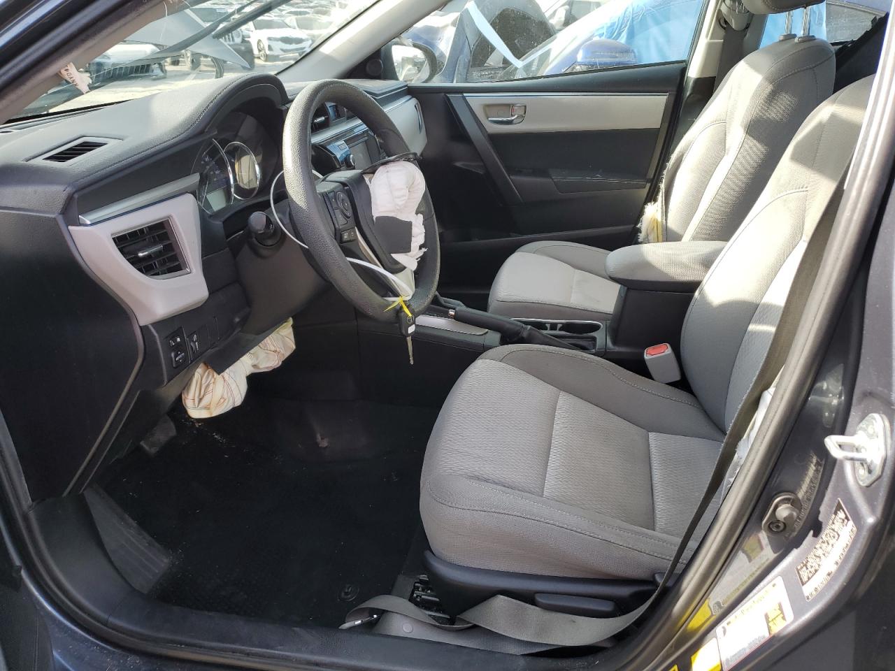 2015 Toyota Corolla VIN 5YFBPRHE5FP221035 Copart auction photo, front end / rear end damage thumbnail 7