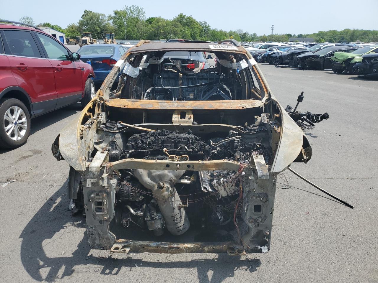 2015 Jeep Grand Cherokee VIN 1C4PJMDB2FW662778 Copart auction photo, burn damage thumbnail 5