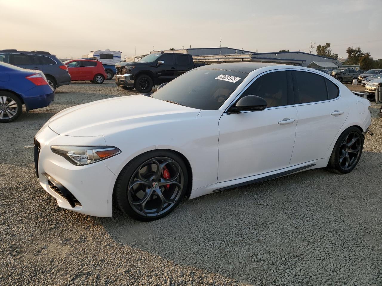 2021 Alfa Romeo Giulia VIN ZARFAMBN7M7640412