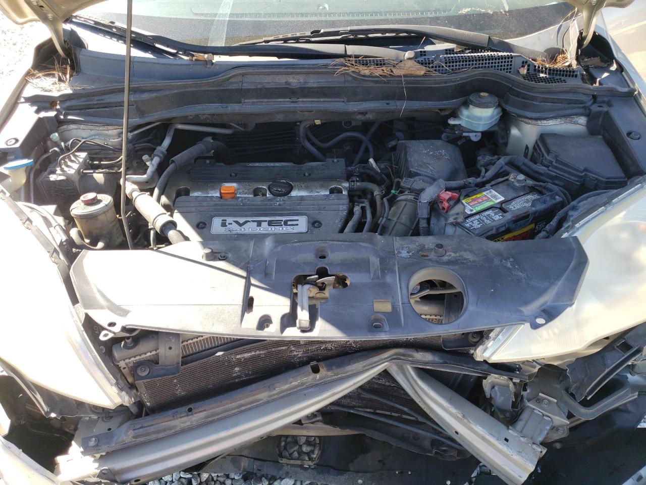 2007 Honda CR-V VIN JHLRE38337C018609 Copart auction photo, front end damage thumbnail 12