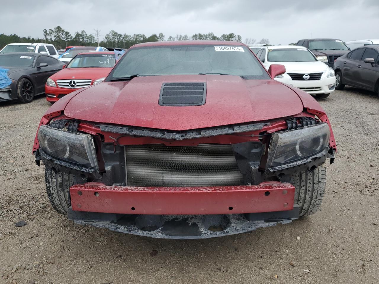 2014 Chevrolet Camaro VIN 2G1FK1EJ9E9250905 Copart auction photo, front end / rear end damage thumbnail 5