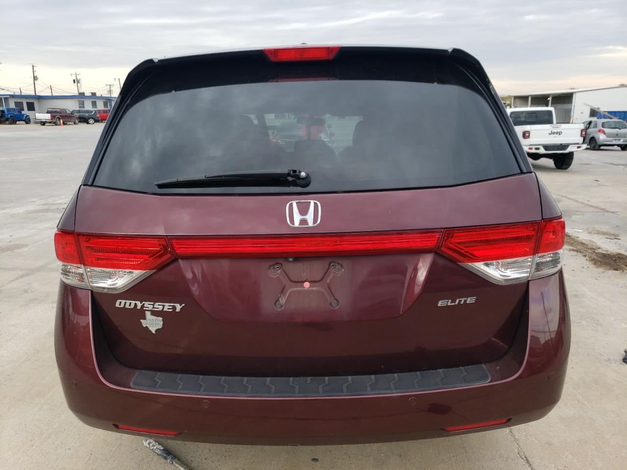 2016 Honda Odyssey VIN 5FNRL5H99GB145631 Copart auction photo, front end damage thumbnail 6