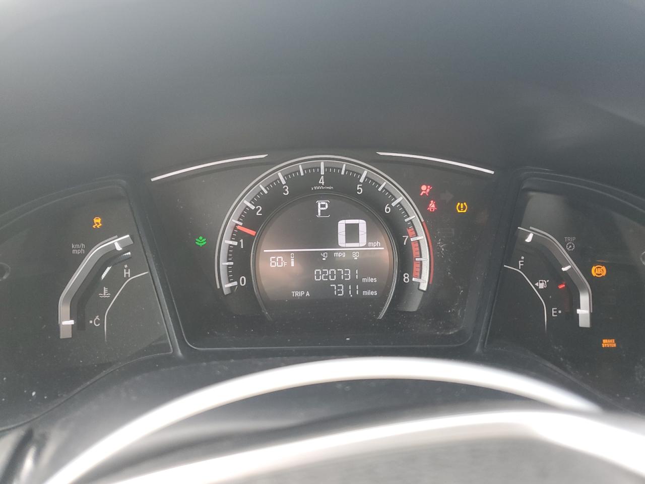 2018 Honda Civic VIN 19XFC2F53JE030036 Copart auction photo, front end / rear end damage thumbnail 9