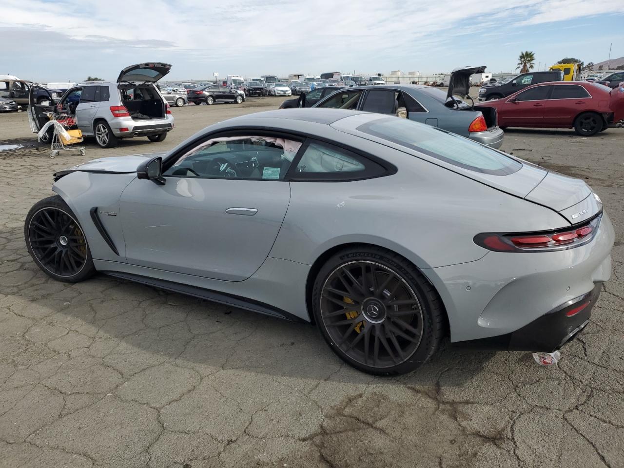 2024 Mercedes-Benz AMG GT VIN W1KRJ8ABXRF003121 Copart auction photo, front end damage thumbnail 2