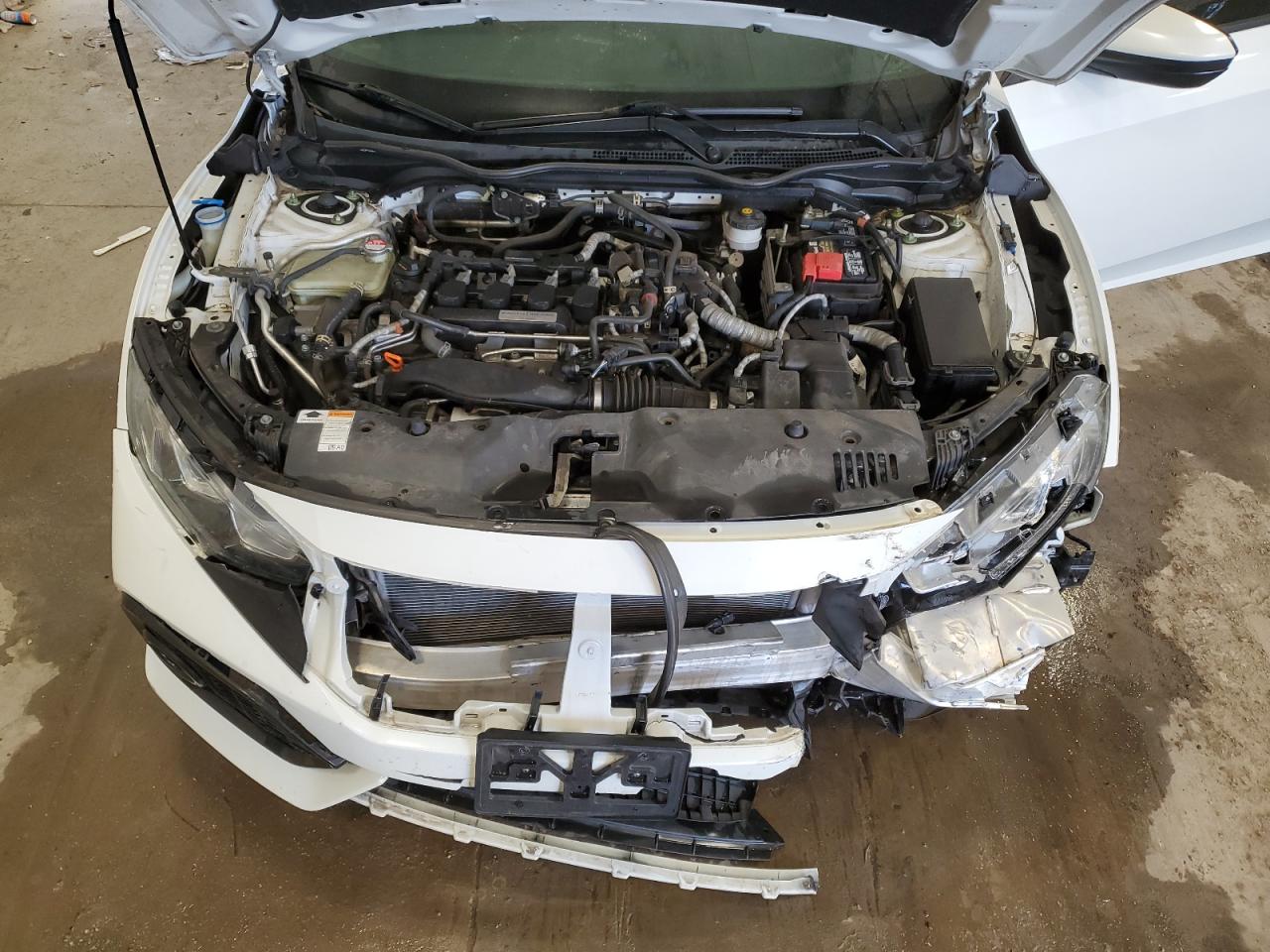 2018 Honda Civic VIN SHHFK7H5XJU223533 Copart auction photo, front end damage thumbnail 11