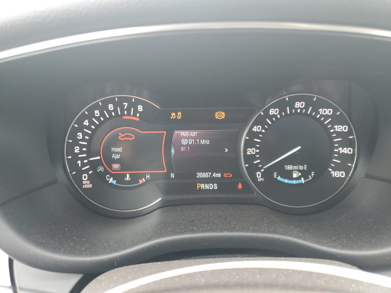 2018 Lincoln MKC VIN 5LMCJ1C9XJUL22786 Copart auction photo, front end damage thumbnail 9